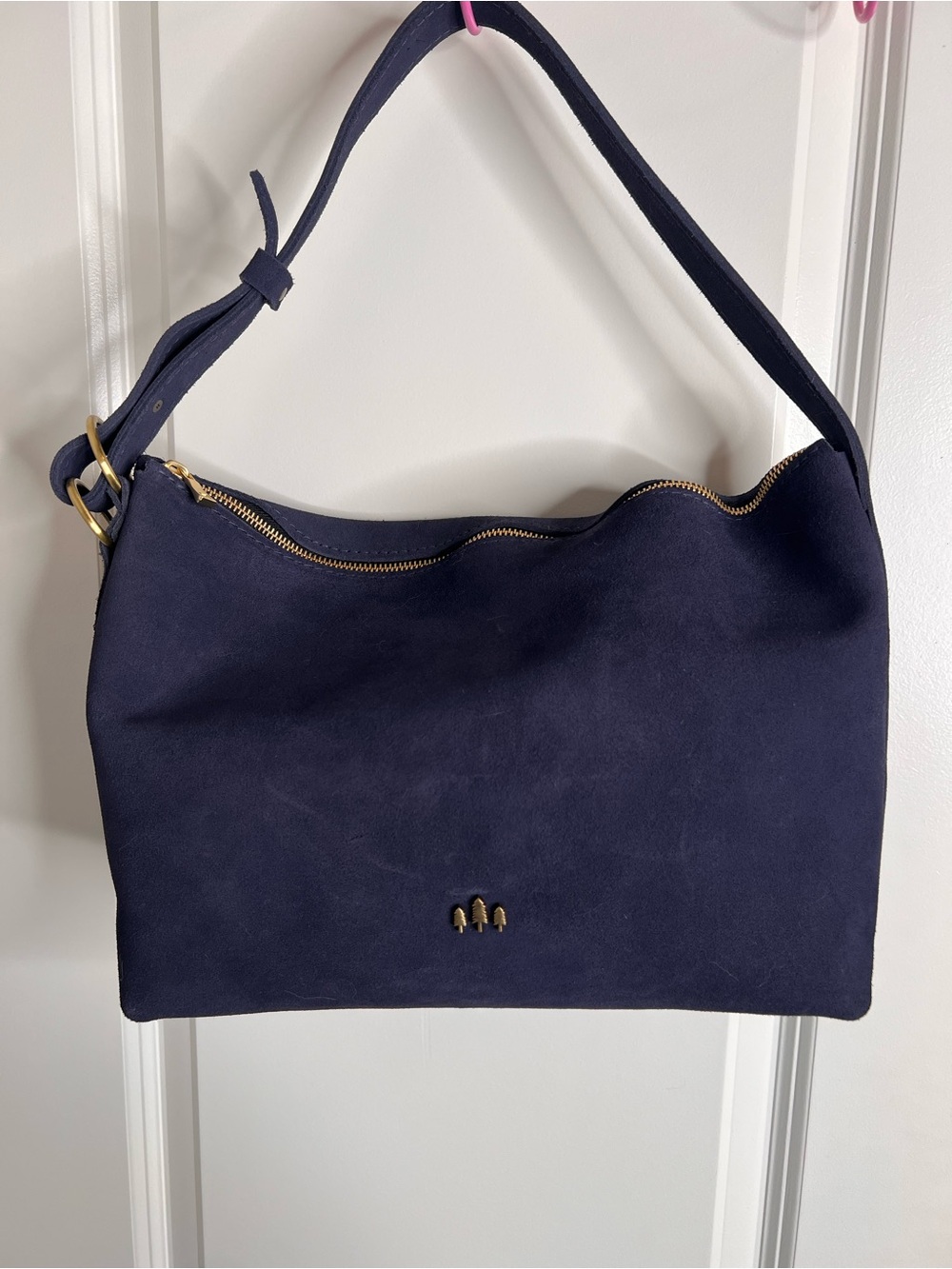 Portland Leather Goods Large Slouchy Alaska Blue